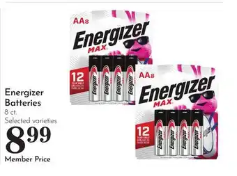 Pavilions Energizer Batteries offer