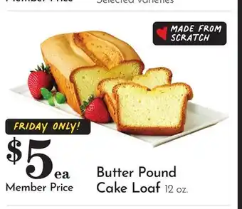 Pavilions Butter Pound Cake Loaf offer