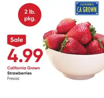 Stater Bros Strawberries offer