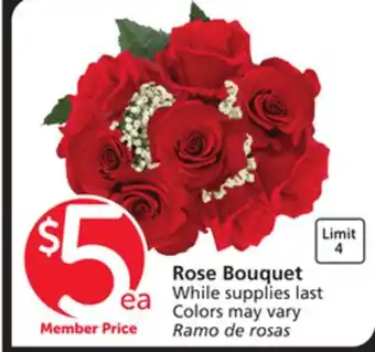 Vons Rose Bouquet offer