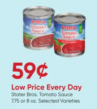 Stater Bros Stater Bros. Tomato Sauce offer