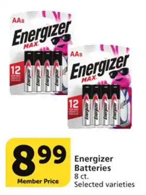 Vons Energizer Batteries offer