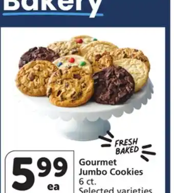 Vons Gourmet Jumbo Cookies offer
