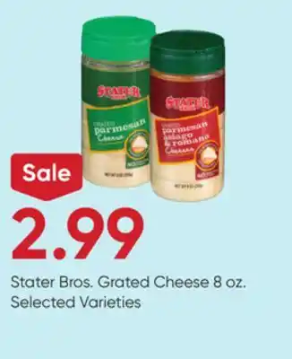 Stater Bros Stater Bros. Grated Cheese offer