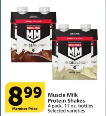 Vons Muscle Milk Protein Shakes offer