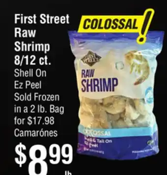 Smart & Final First Street Raw Shrimp offer