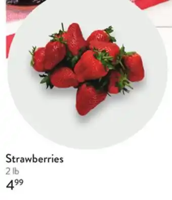 Fresh Thyme Strawberries offer