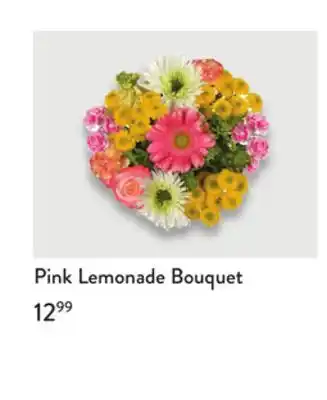Fresh Thyme Pink Lemonade Bouquet offer