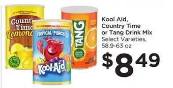 Food 4 Less Kool Aid, Country Time or Tang Drink Mix offer