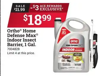 Ace Hardware Ortho Home Defense Max Indoor Insect Barrier, 1 Gal offer