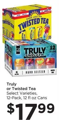 Food 4 Less Truly or Twisted Tea offer