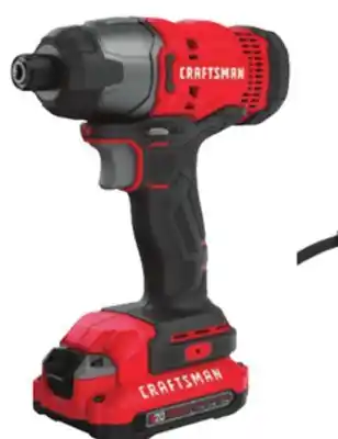 Ace Hardware CRAFTSMAN V20 Impact Driver Kit offer