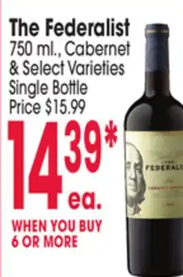 Jewel-Osco The Federalist offer