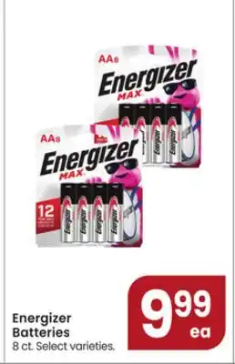 Jewel-Osco Energizer Batteries offer
