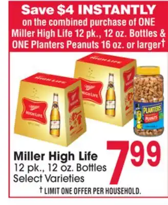 Jewel-Osco Miller High Life offer