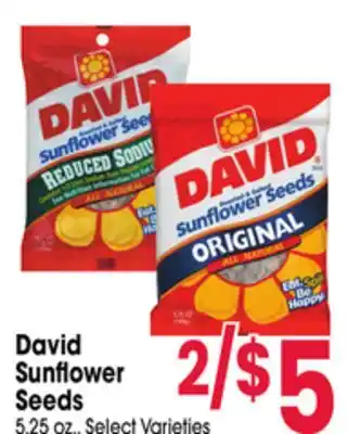 Jewel-Osco David Sunflower Seeds offer