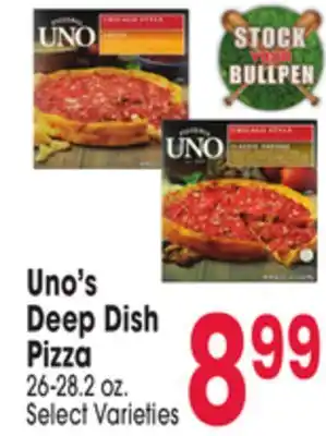 Jewel-Osco Uno's Deep Dish Pizza offer