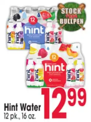 Jewel-Osco Hint Water offer