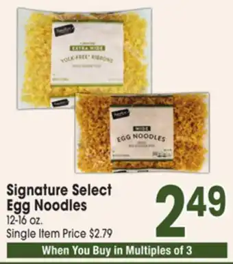 Jewel-Osco Signature Select Egg Noodles offer