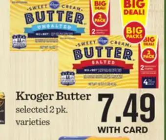 Mariano's Kroger Butter offer