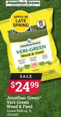 Ace Hardware Jonathan Green Veri-Green Weed & Feed offer