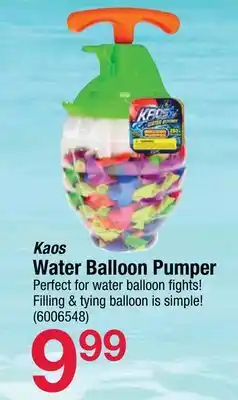 Ace Hardware Kaos Water Balloon Pumper offer