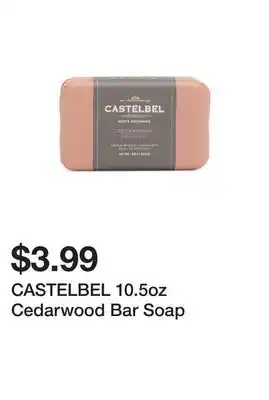 Marshalls CASTELBEL 10.5oz Cedarwood Bar Soap offer