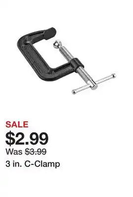 Harbor Freight Tools 3 in. C-Clamp offer