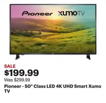 Best Buy Pioneer - 50 Class LED 4K UHD Smart Xumo TV offer