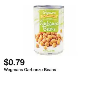 Wegmans Wegmans Garbanzo Beans offer