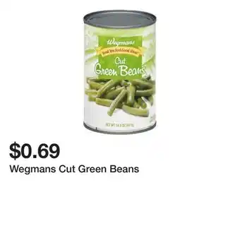 Wegmans Wegmans Cut Green Beans offer