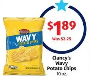 Aldi Clancy's Wavy Potato Chips offer