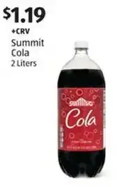 Aldi Summit Cola 2 Liters offer