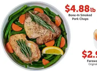 Fareway Bone-In Smoked Pork Chops offer