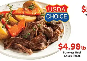 Fareway Boneless Beef Chuck Roast offer