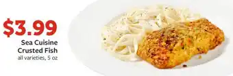 Fareway Sea Cuisine Crusted Fish 5 oz offer