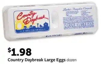 Fareway Country Daybreak Large Eggs dozen offer
