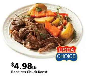 Fareway Boneless Chuck Roast offer