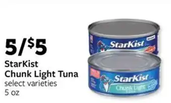 Fareway StarKist Chunk Light Tuna offer