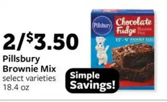Fareway Pillsbury Brownie Mix offer