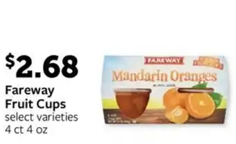 Fareway Fareway Fruit Cups offer
