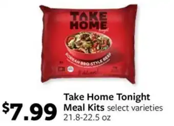 Fareway Take Home Tonight Meal Kits offer