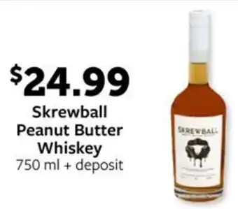 Fareway Skrewball Peanut Butter Whiskey offer