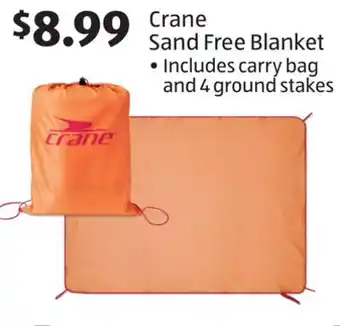 Aldi Crane Sand Free Blanket offer