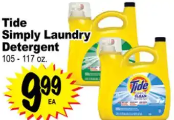 Superior Grocers Tide Simply Laundry Detergent offer