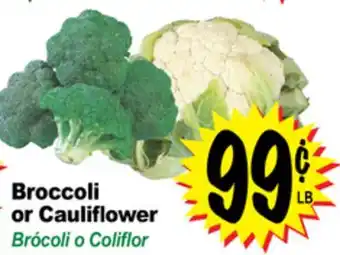 Superior Grocers Broccoli or Cauliflower offer