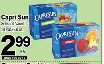 Superior Grocers Capri Sun offer