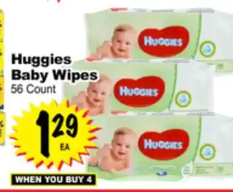 Superior Grocers Huggies Baby Wipes offer