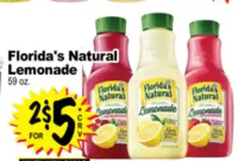 Superior Grocers Florida's Natural Lemonade offer