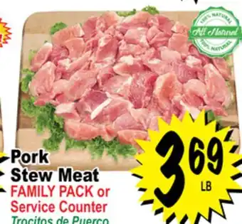 Superior Grocers Pork Stew Meat offer